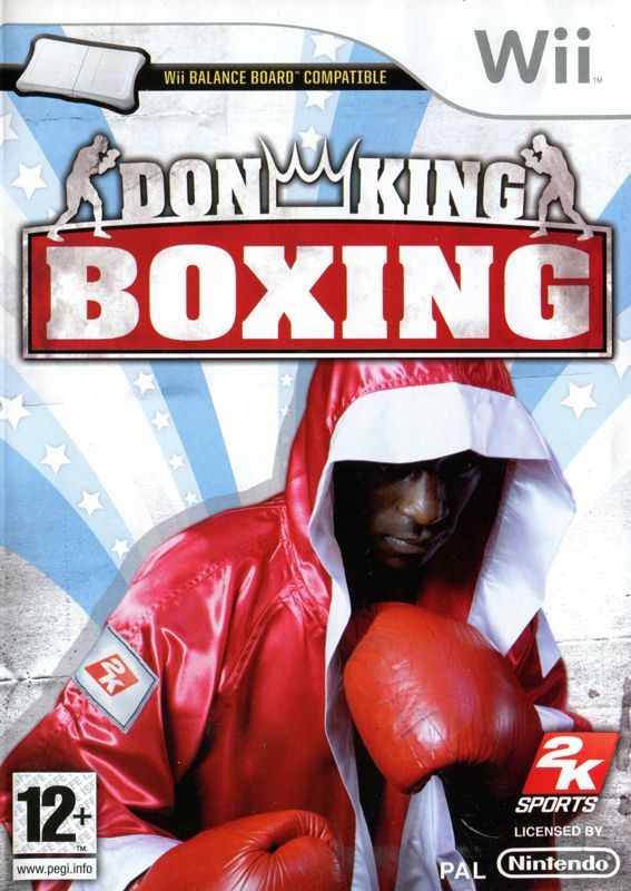 Don King Boxing box art for Wii